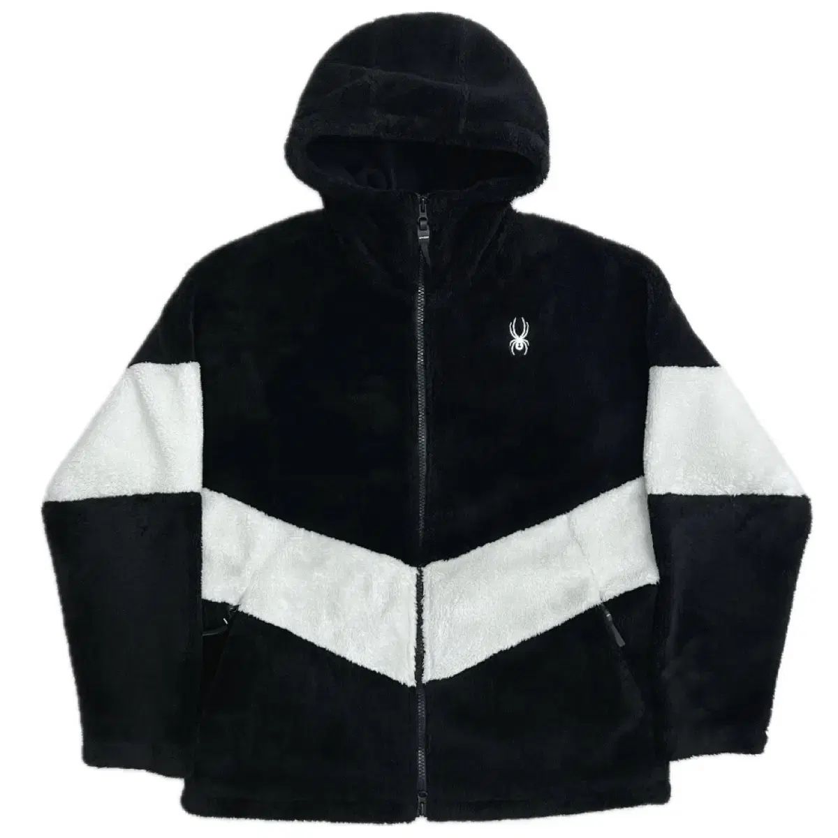 SPYDER(スパイダー) フリース フード付き ジップアップパーカー L 実寸 110 xxl 2xl 程度