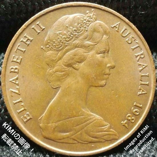 2セント エリザベス 2世 2番目の肖像画 1984 貨幣芸術 KIMIcoins Coin 