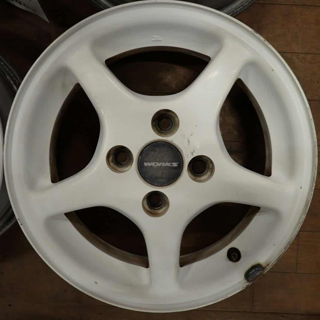 アルトワークス純正ホイール４本 絶版 希少 SUZUKI スズキ アルトワークス 純正 中古ホイール 4本
