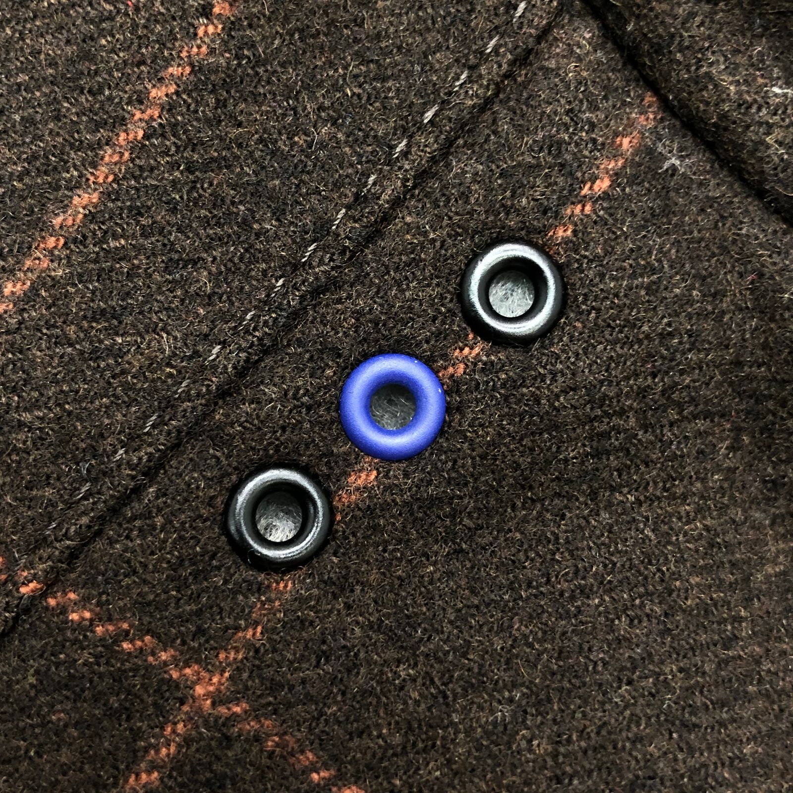 Paul Smith ポールスミス チェック柄 シングルロングコート ブラウン