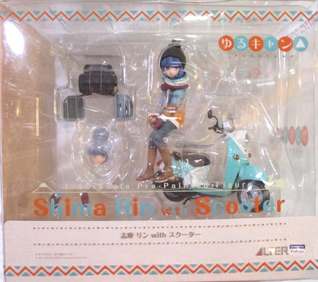 アルター 1/10スケール塗装済完成品 ゆるキャン 志摩リン with スクーター