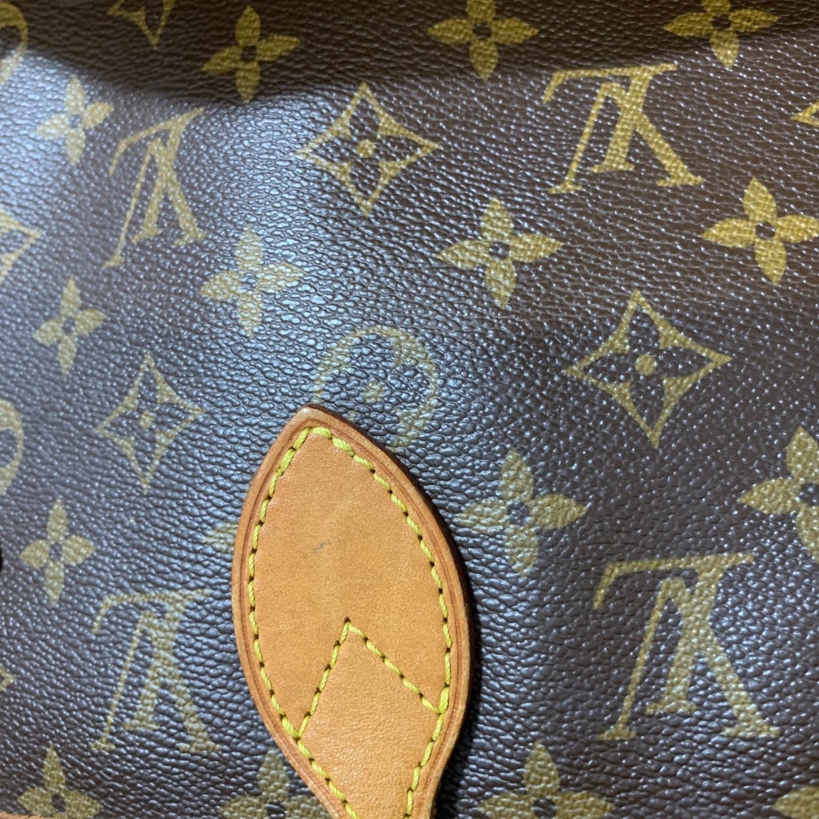 ◇中古品/シミ汚れ有◇ルイヴィトン LOUIS VUITTON モノグラム キャンバス ネヴァーフル トートバッグ ブラウン 茶 X60020NSD  - メルカリ