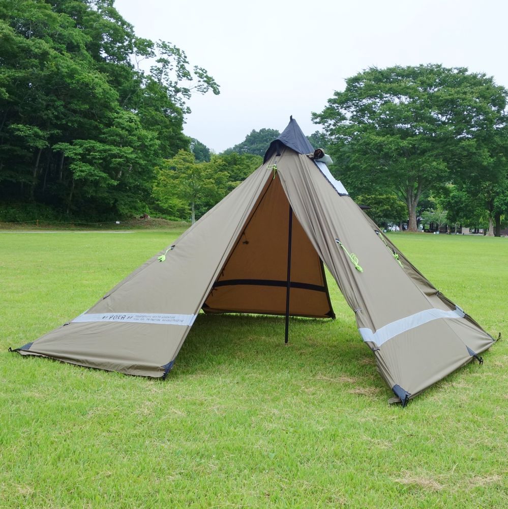 【日本未発売】 ヨカ YOKA TIPI YK-TN01-DK ティピー モノポール ワンポール テント・タープ