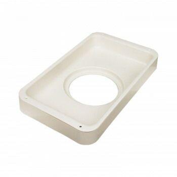 テクノテック 洗濯機用防水パン プッチエンデバー TS340B-W1 アイボリーホワイト