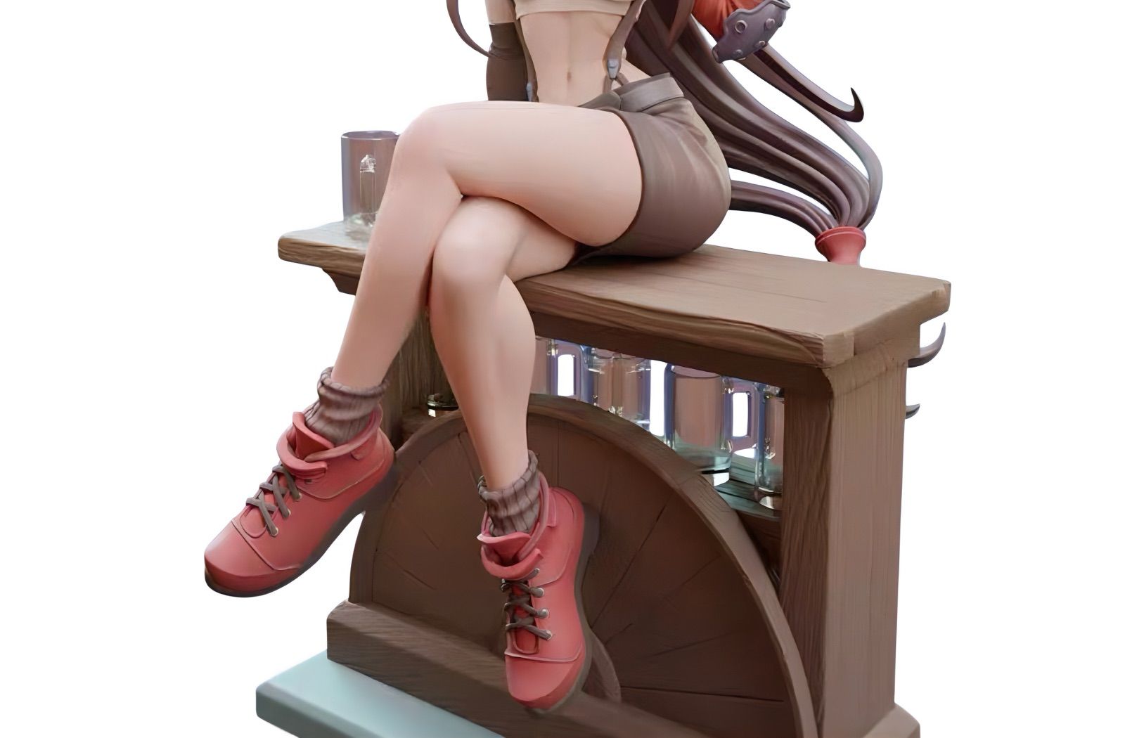 フラン 1/8 ファイナルファンタジーXII ガレージキット 未塗装 フィギュア フラン 1/8 ファイナルファンタジーXII ガレージキット 未塗装