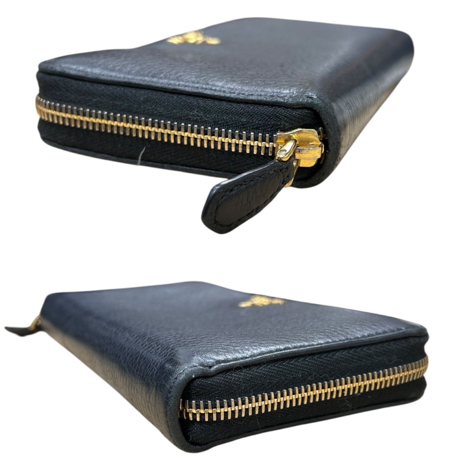 PRADA (プラダ) 長財布 ロングウォレット ラウンドジップ ファスナー 