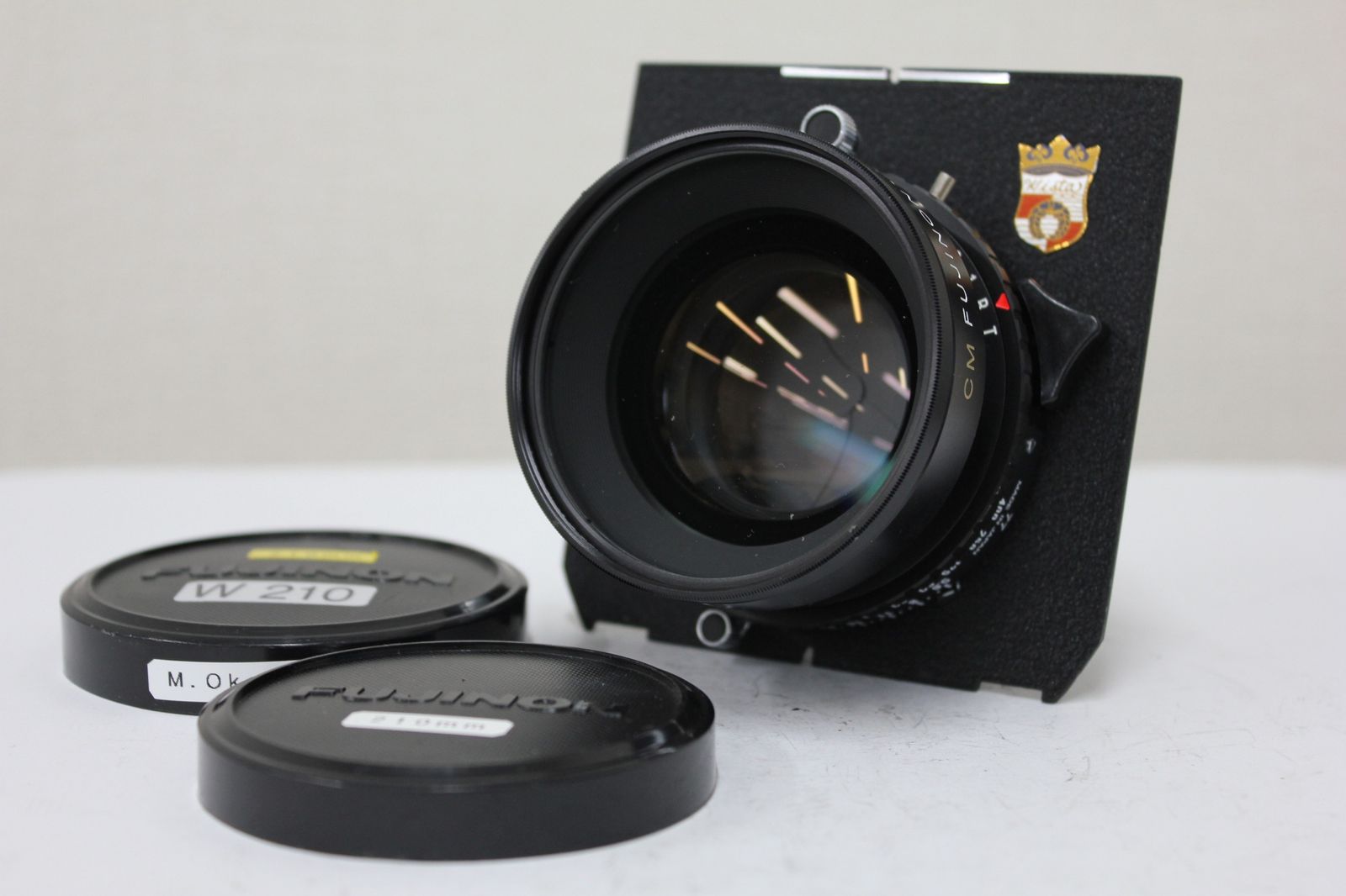 返品保証 富士フィルム Fujifilm CM Fujinon W 210mm F5.6 大判レンズ e3192