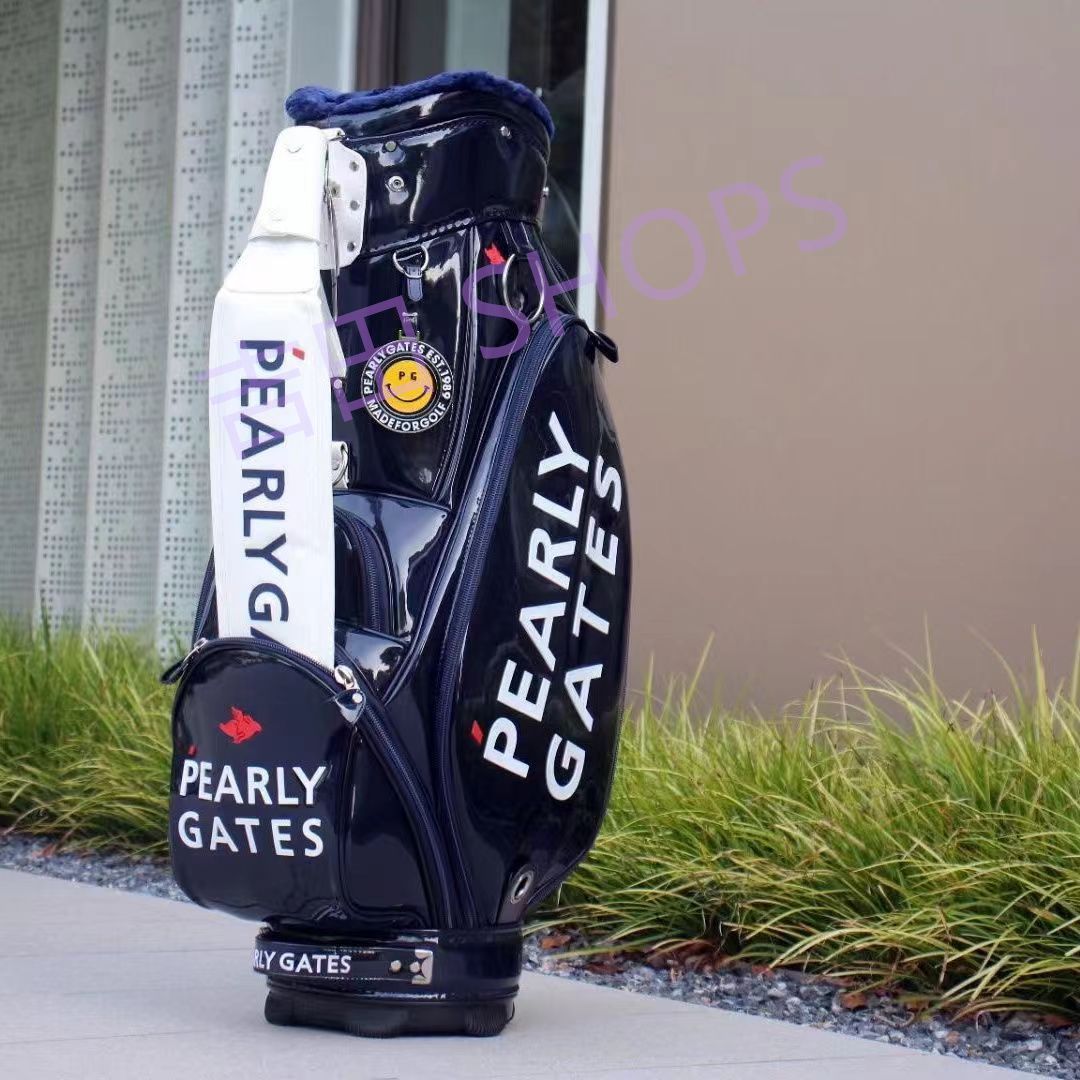 超メルカリ市価格！　1年使用　パーリーゲイツ　キャディバッグ　韓国　不備あり 超メルカリ市価格！1年使用パーリーゲイツキャディバッグ韓国