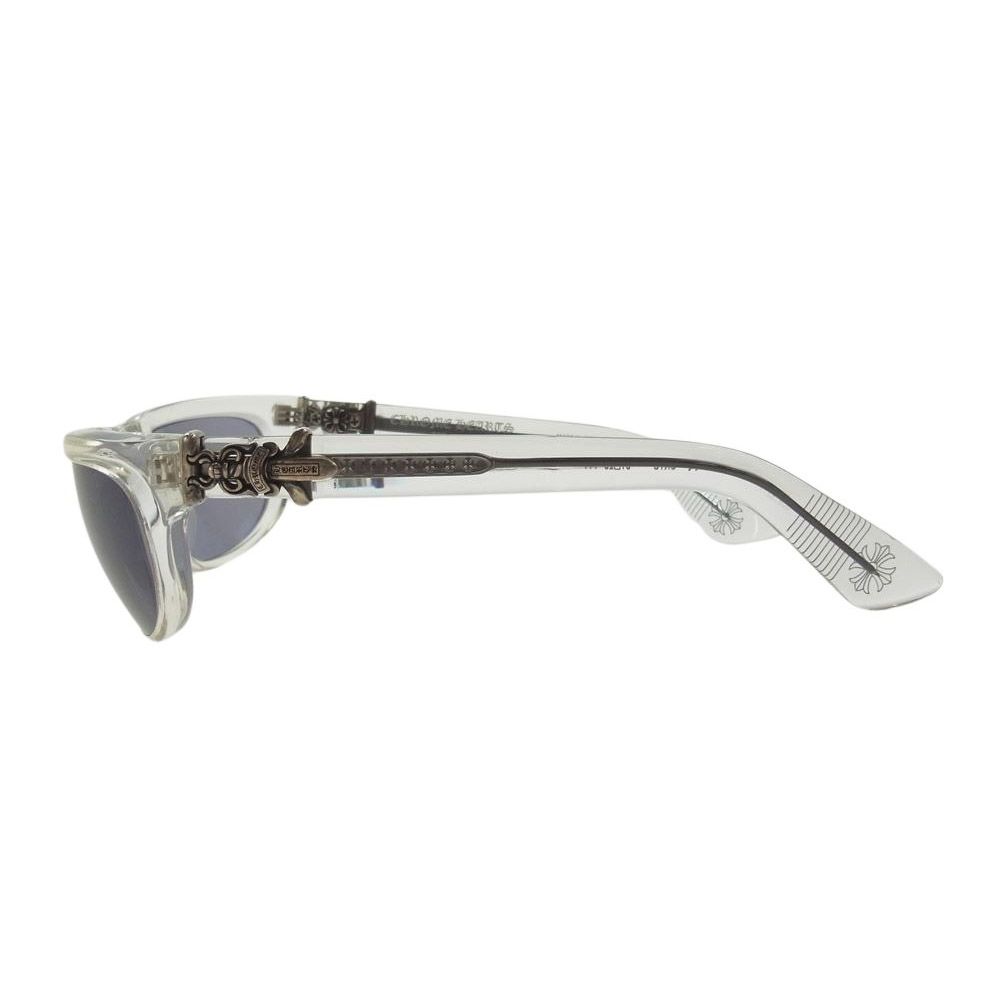 CHROME HEARTS クロムハーツ（原本無） TRYASSAGAIN サイドダガー クリアフレーム カラーレンズ サングラス アイウェア クリア系【中古】 CHROME HEARTS クロムハーツ（原本無） TRYASSAGAIN サイドダガー