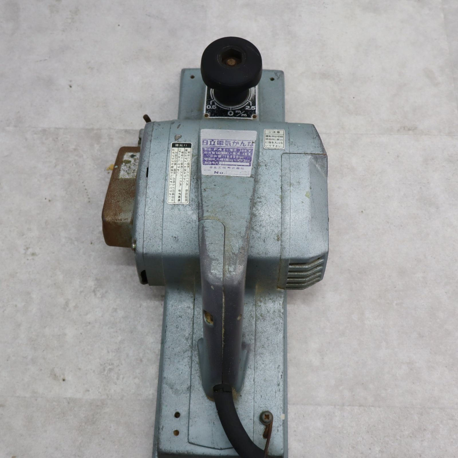 △電動工具 ｜電気カンナ かんな｜HITACHI 日立 F41 大工道具｜136mn