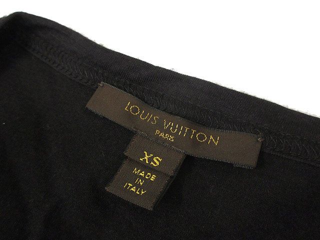 ルイヴィトン LOUIS VUITTON ウール シルク 半袖 カットソー XS