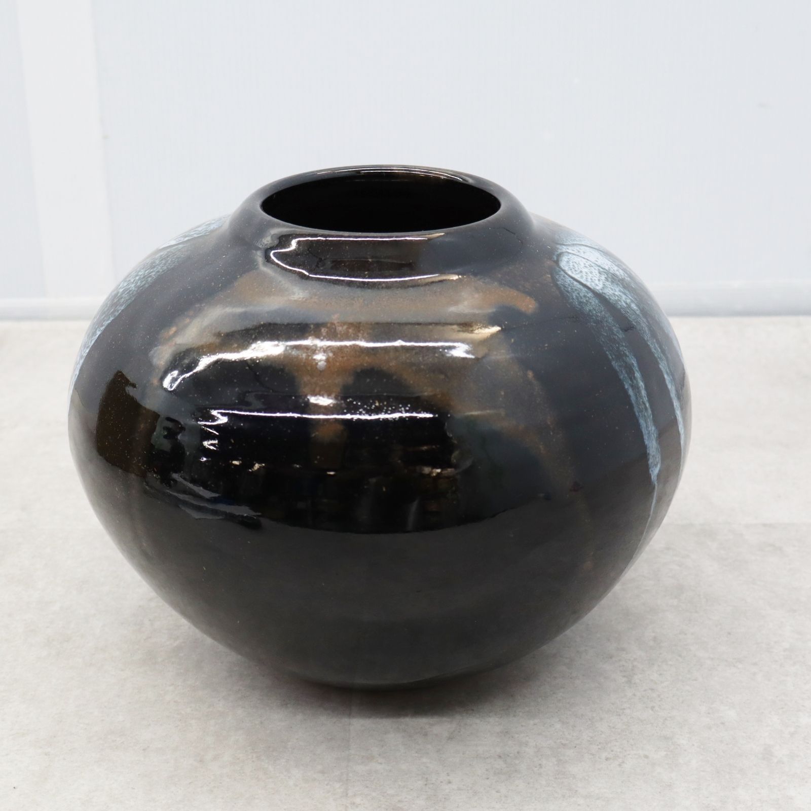花器 古唐津 武雄系 素麺手 黒釉 茶道具 懐石 茶道 徳利 花入 骨董 古美術 花器 古唐津 武雄系 素麺手 黒釉 茶道具 懐石 茶道 徳利 花入