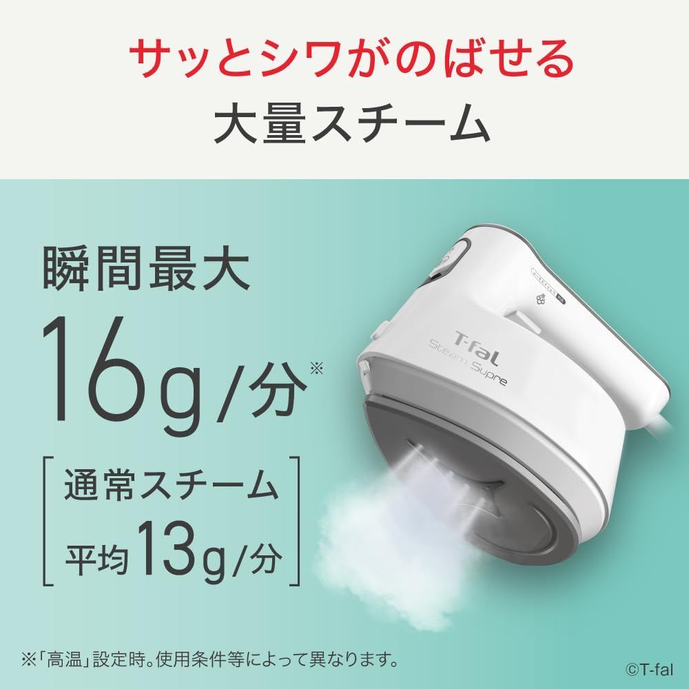 オンライン ティファール スチームアイロン 衣類スチーマー コンパクト 超軽量 パワフルな2WAY スチームシュプレ ブラック ハンディアイロン DV4050J0 WWW_KANDAIZUMI_COM