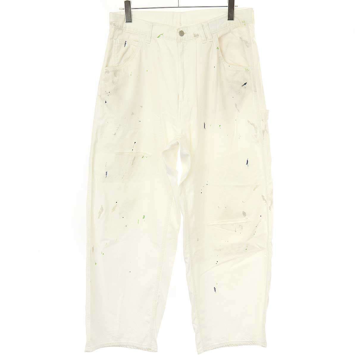 ANCELLM アンセルム 23SS AIGING PAINTER PANTS エイジングワイド
