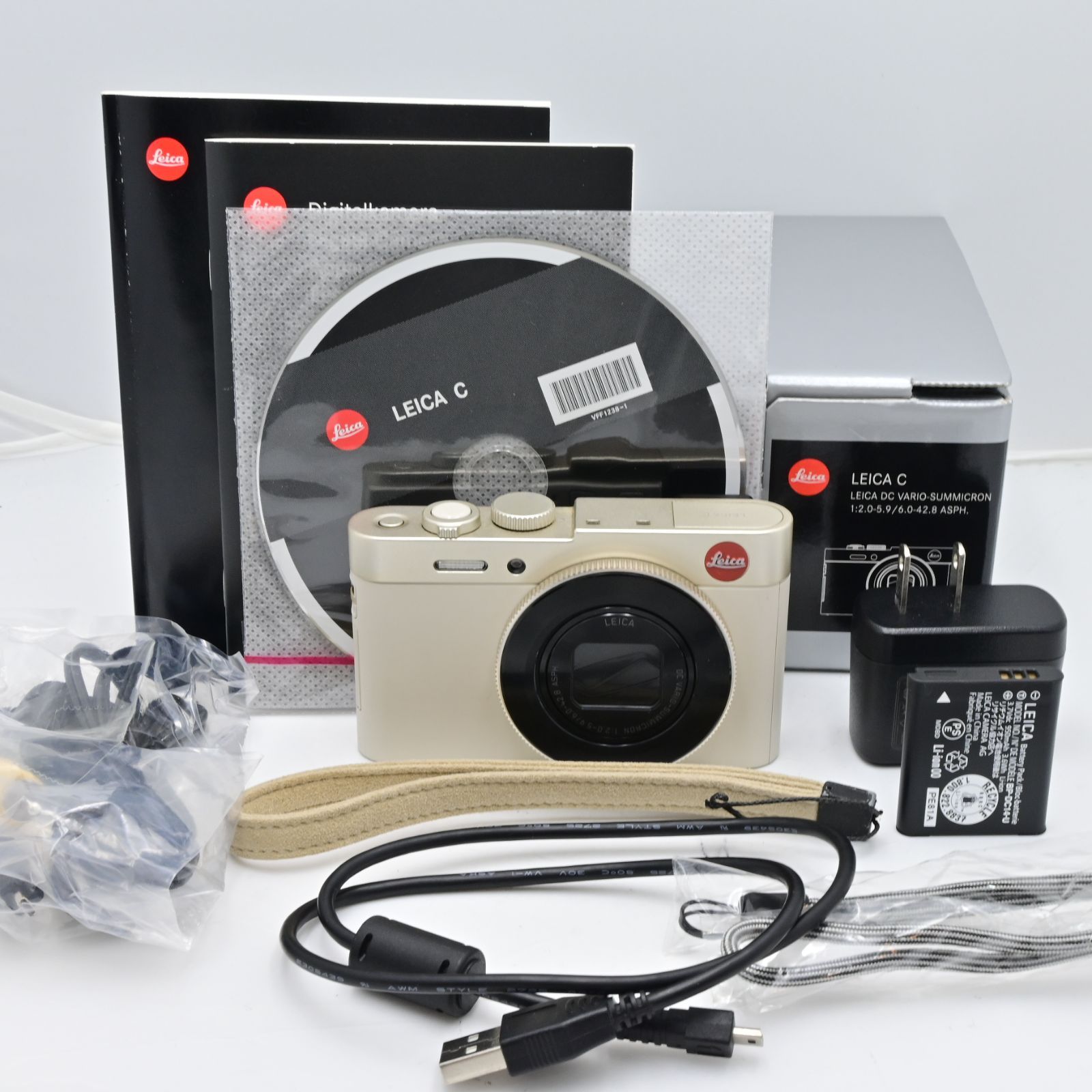 Leica デジタルカメラ ライカC Typ 112 1210万画素 ライトゴールド - メルカリ