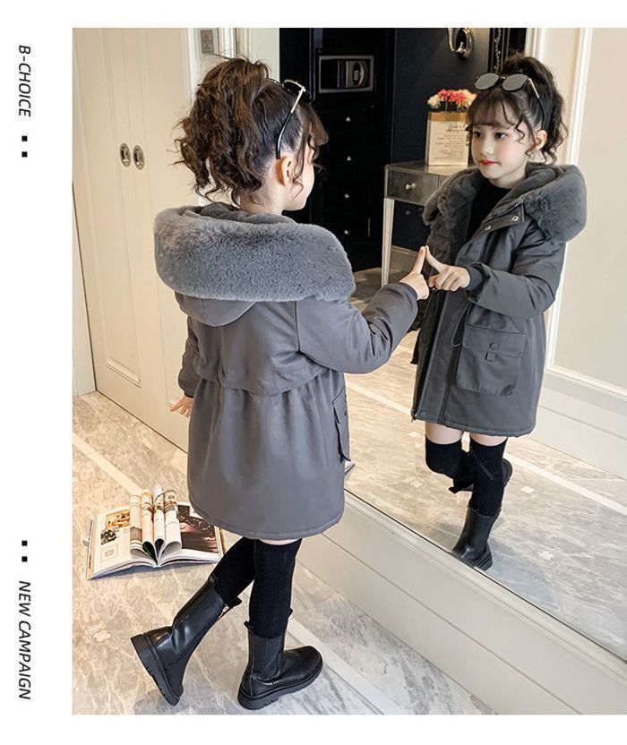 ダウン綿コート ロングコート