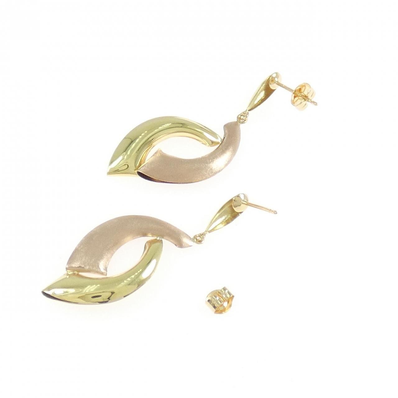 CELINE セリーヌ スターボール イヤリング シルバー ゴールド33 CELINE