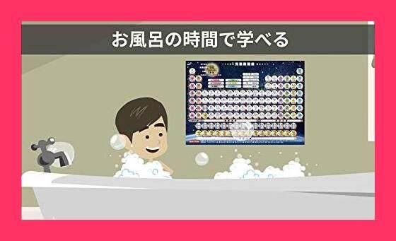 スタッフおすすめ！】お風呂学習ポスター 受験教材 (化学式一覧
