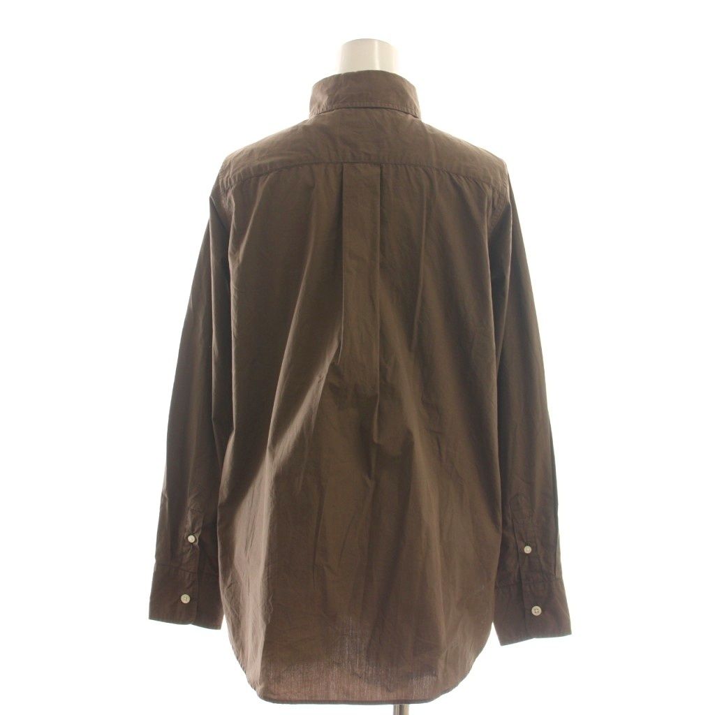 マディソンブルー MADISONBLUE コットン長袖シャツ 00 ブラウン /DF  