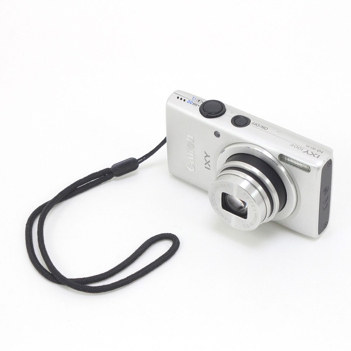 $$ Canon キヤノン コンパクトデジタルカメラ IXY100F シルバー 動作 済