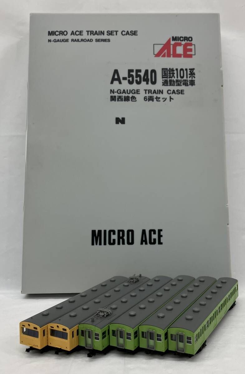 Nゲージ MICROACE A5540 101系電車 (ウグイス) 関西本線6両セット