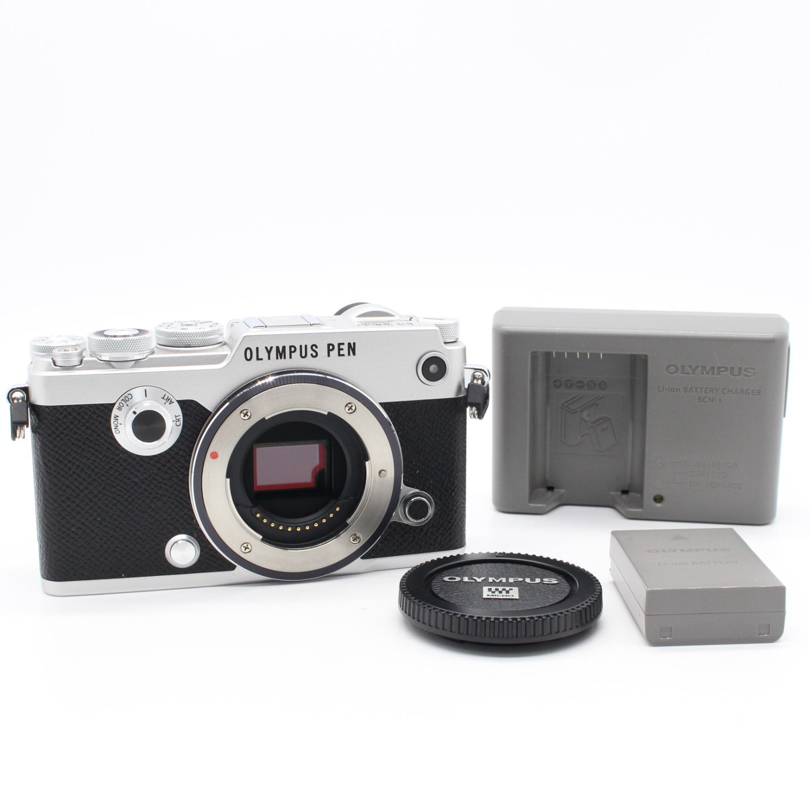 ☆極上品☆OLYMPUS PEN-F ボディ シルバー ショット数76回 - メルカリ