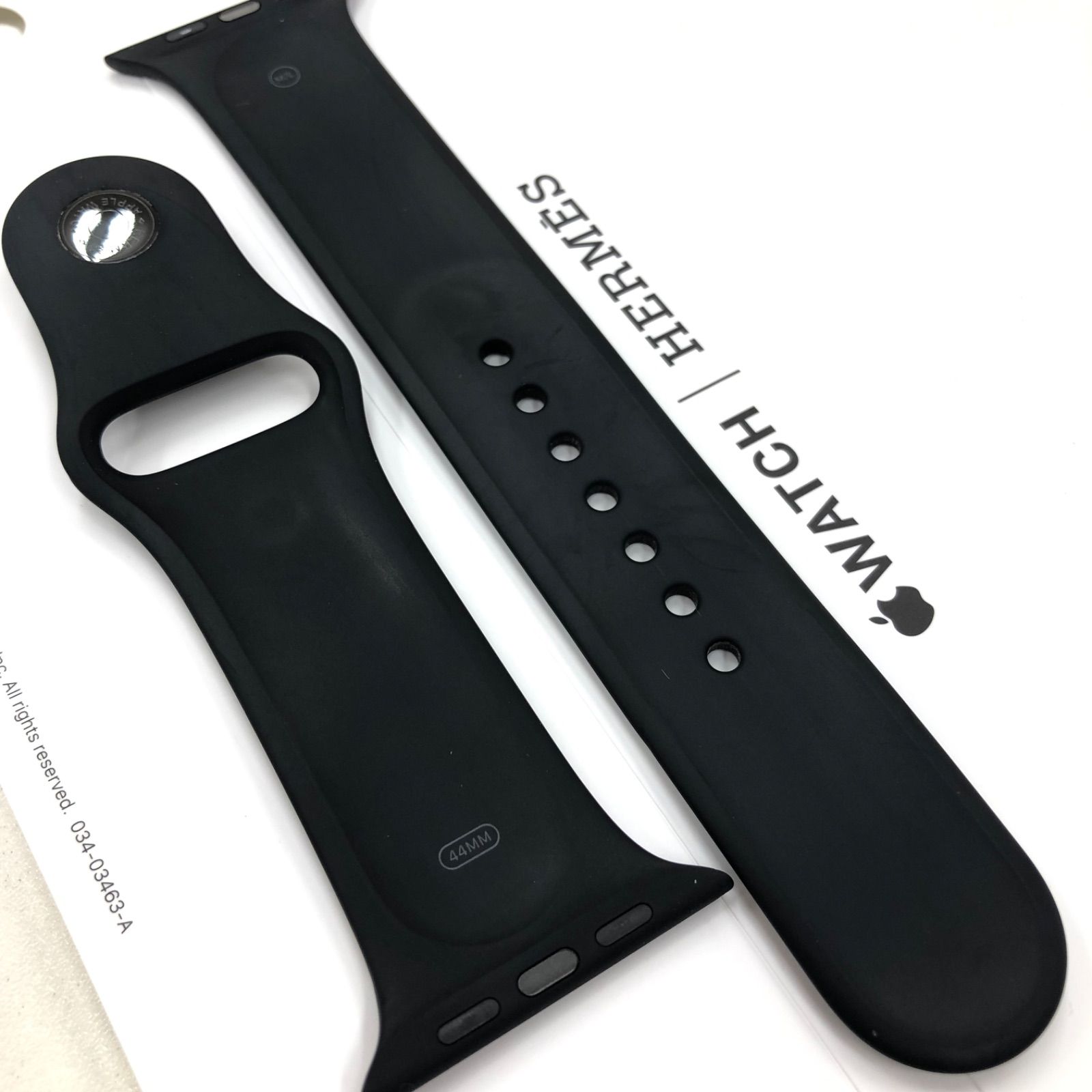 アップルウォッチ エルメス スポーツバンド 黒 40mm Apple Watch+