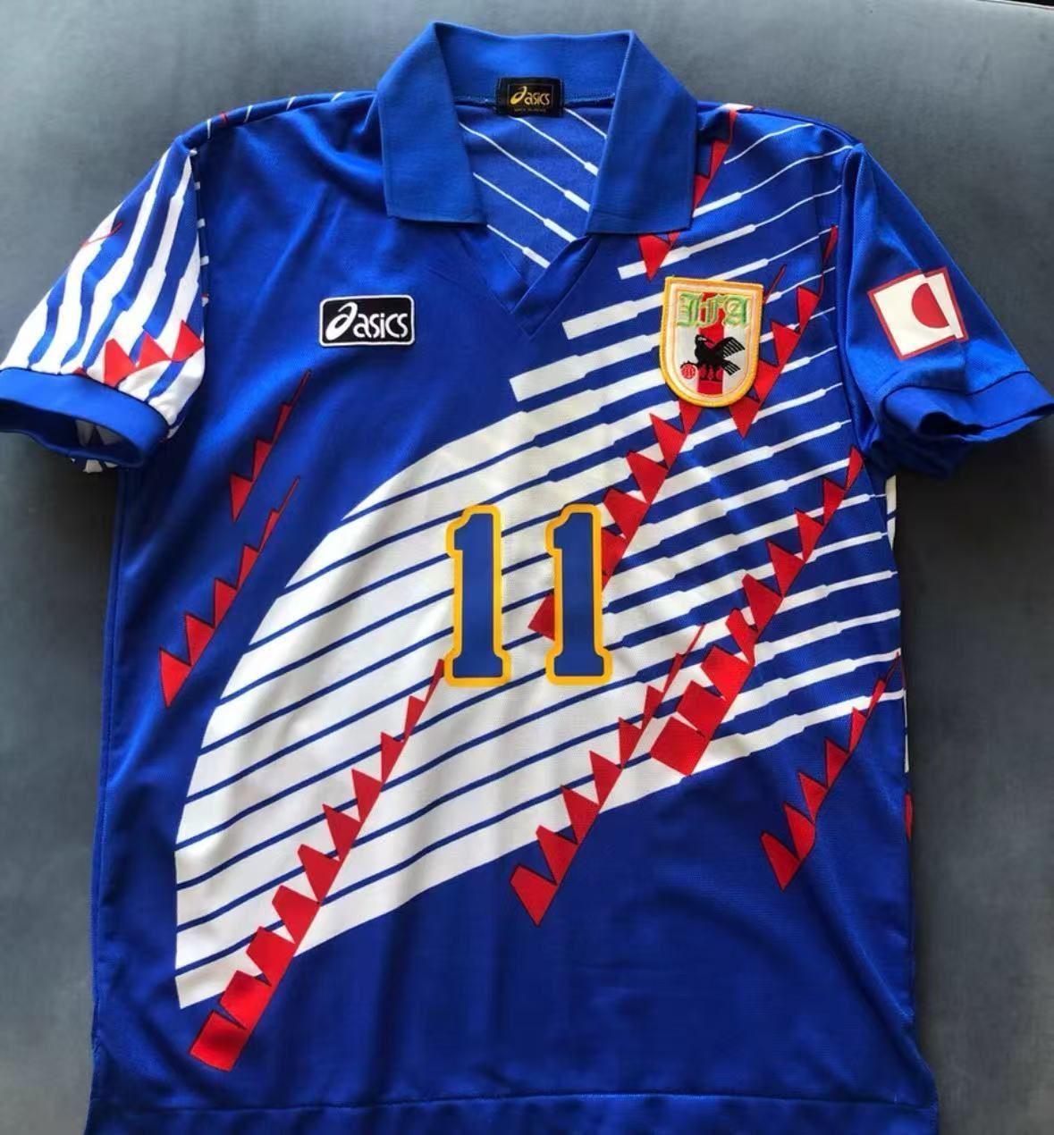 1993 サッカー 日本代表 ユニフォーム KAZU カズ asics 1993 サッカー 日本代表 ユニフォーム KAZU カズ asics - メルカリ