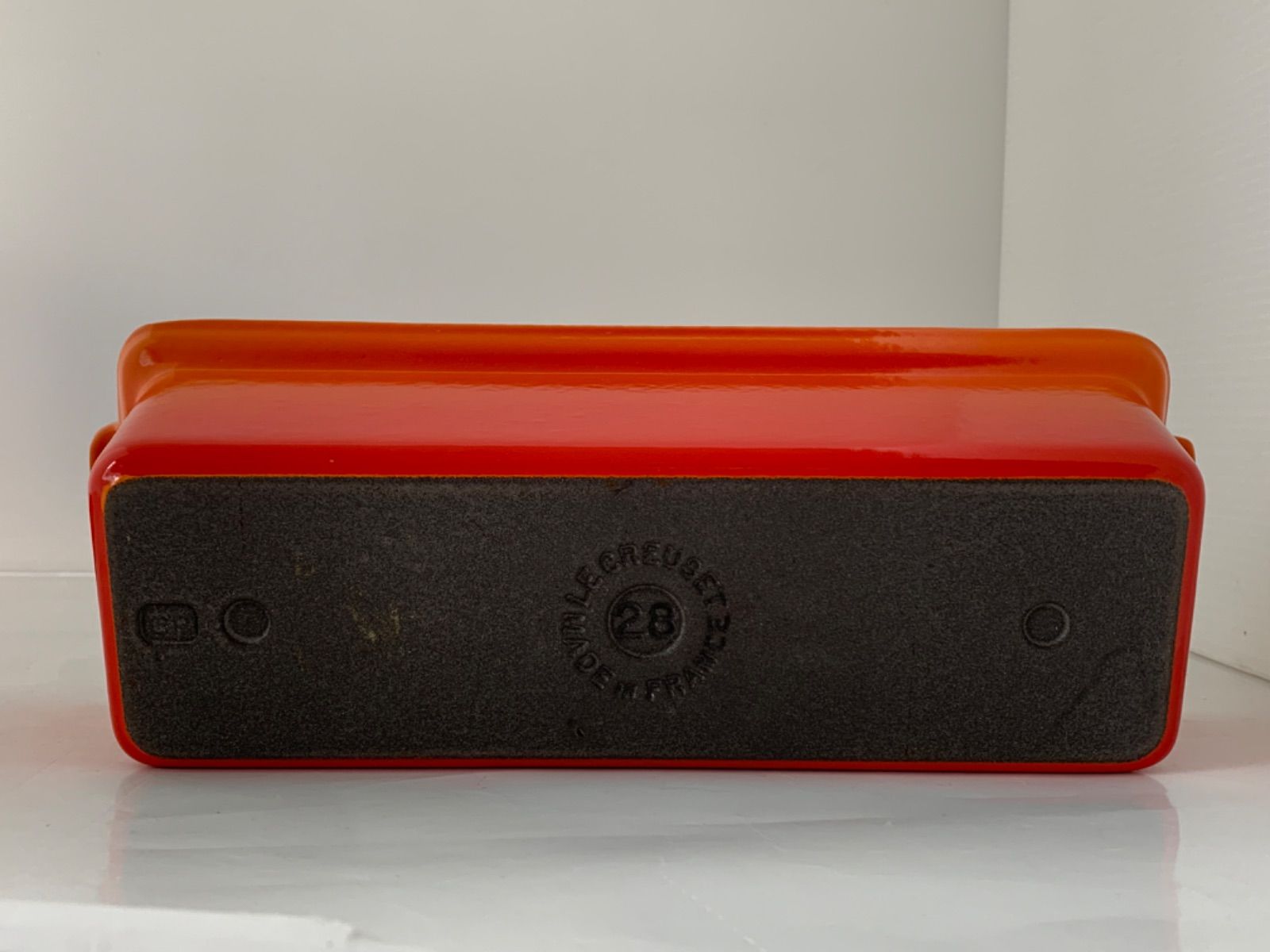 Le Creuset ル・クルーゼ テリーヌ皿 オレンジ 耐熱容器 28cm - メルカリ