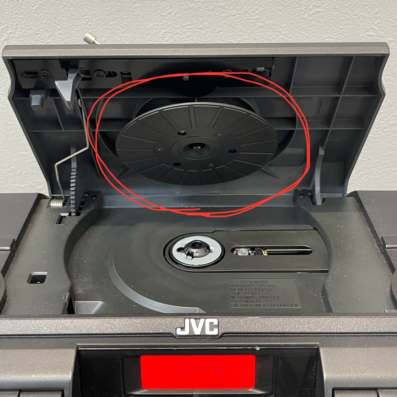 KENWOOD JVC RV-NB90-B パワードウーファー 訳あり KENWOOD JVC RV