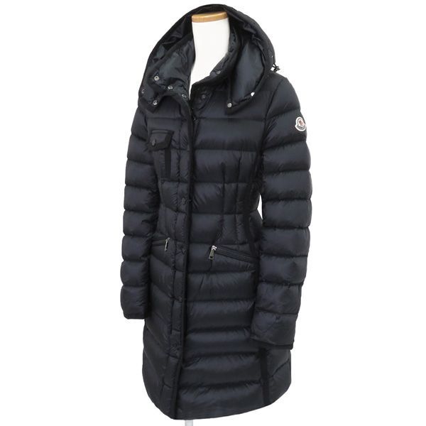 Moncler ￼モンクレール　エンブロイダリーフード付きAラインコート Moncler ￼モンクレール エンブロイダリーフード付きAライン