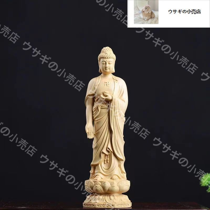 中国美術 仏教美術 細密木彫 菩薩 仏像 共箱 中国美術 仏教美術 細密木彫 菩薩 仏像 共箱
