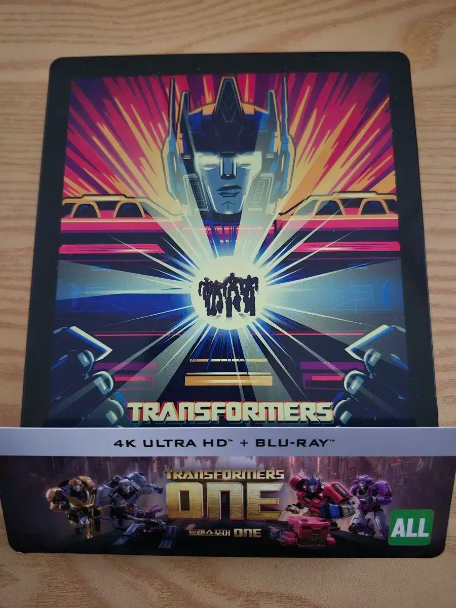 ドライヴ &amp; トランスフォーマー/ONE スチールブック 4K UHD 輸入盤 ドライヴ & トランスフォーマー/ONE スチールブック 4K UHD 輸入盤