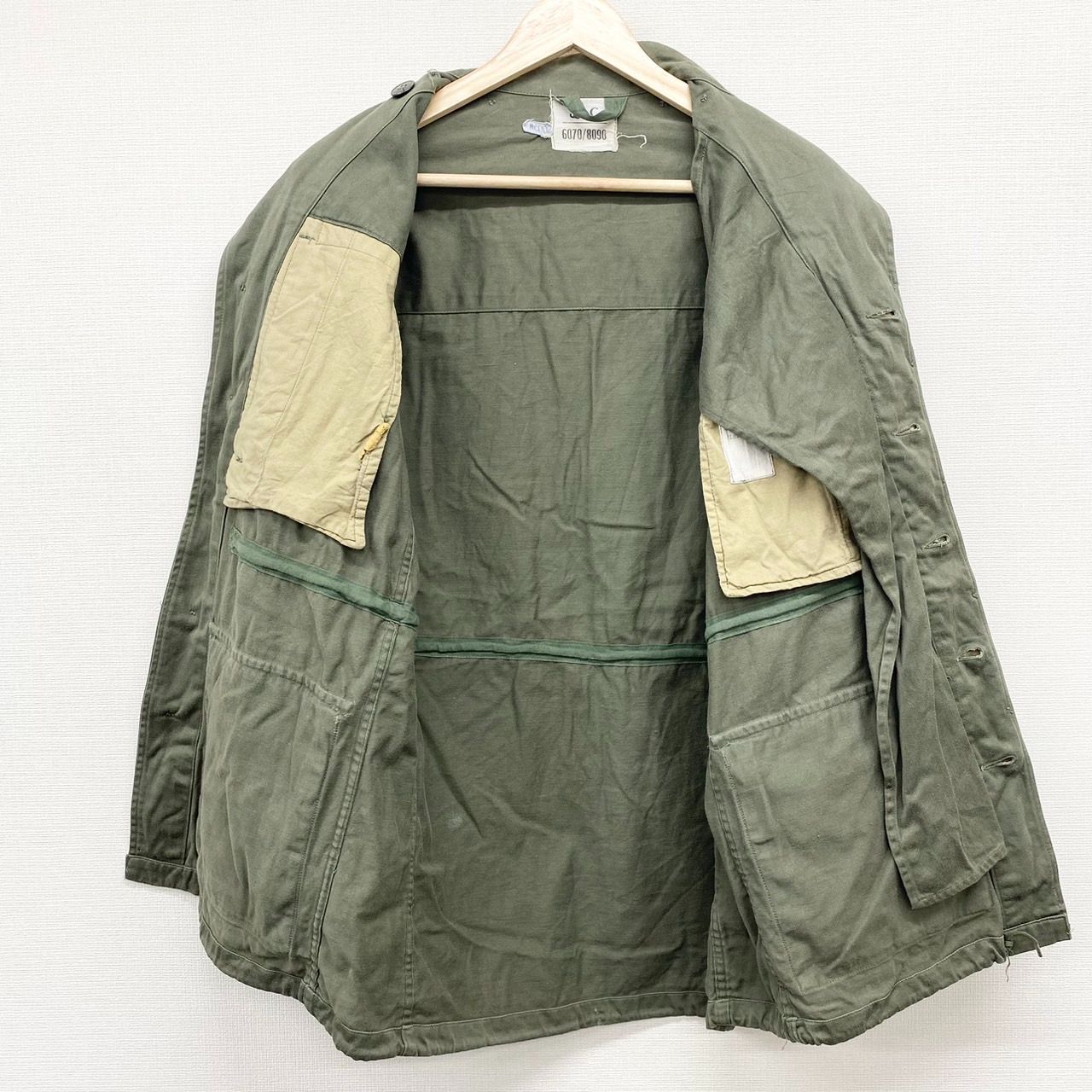 70’s フランス軍 M-64 フィールドジャケット ミリタリー 92C OD
