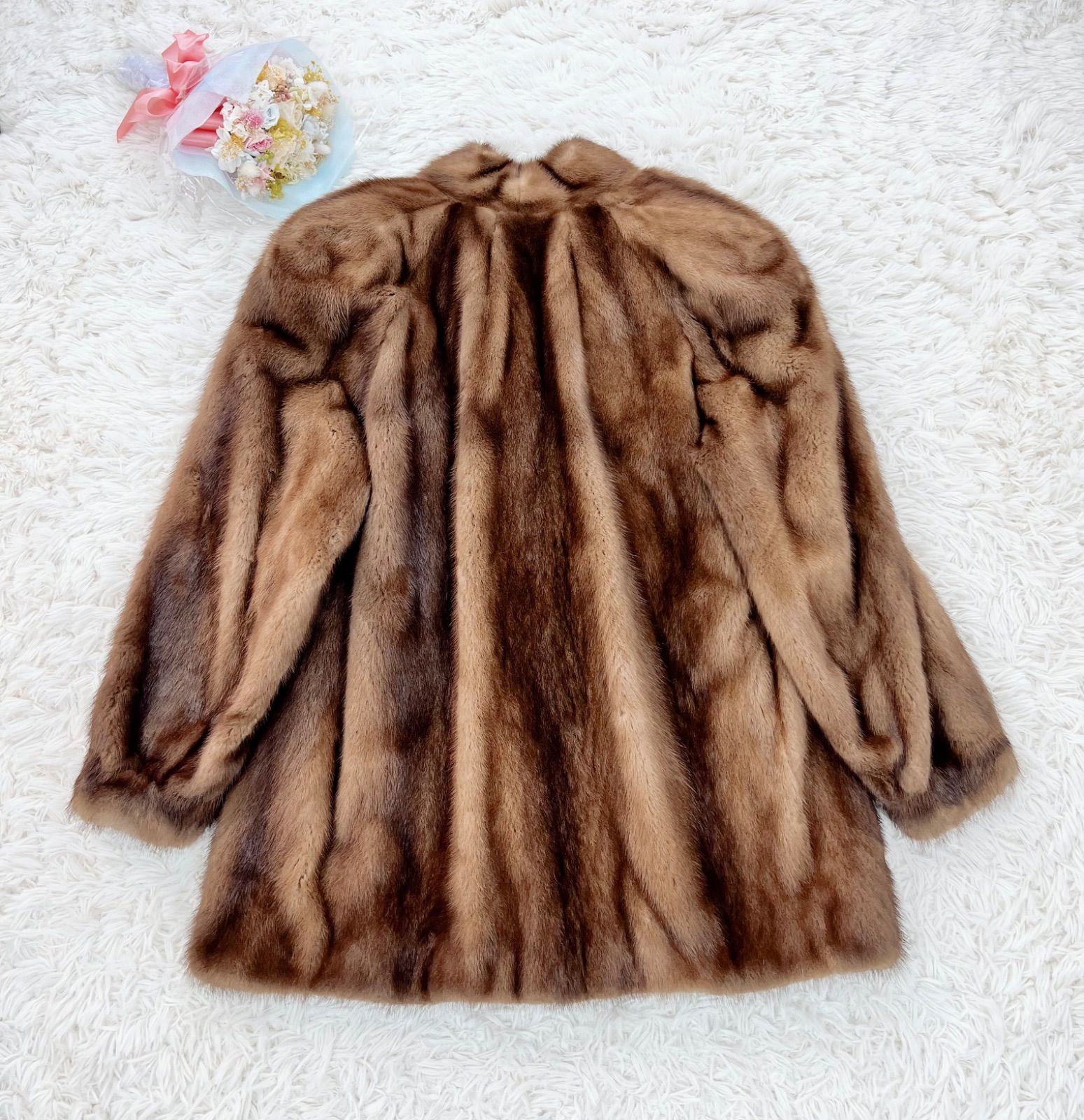 qhmirai様専用 超希少 極美品 サガミンク 肉厚 XL LL 入手困難 高級 