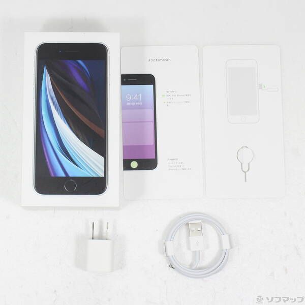 Apple iPhone SE 128GB ホワイト MXD12J/A Apple iPhone SE, 128GB, White - Fully Unlocked (Renewed