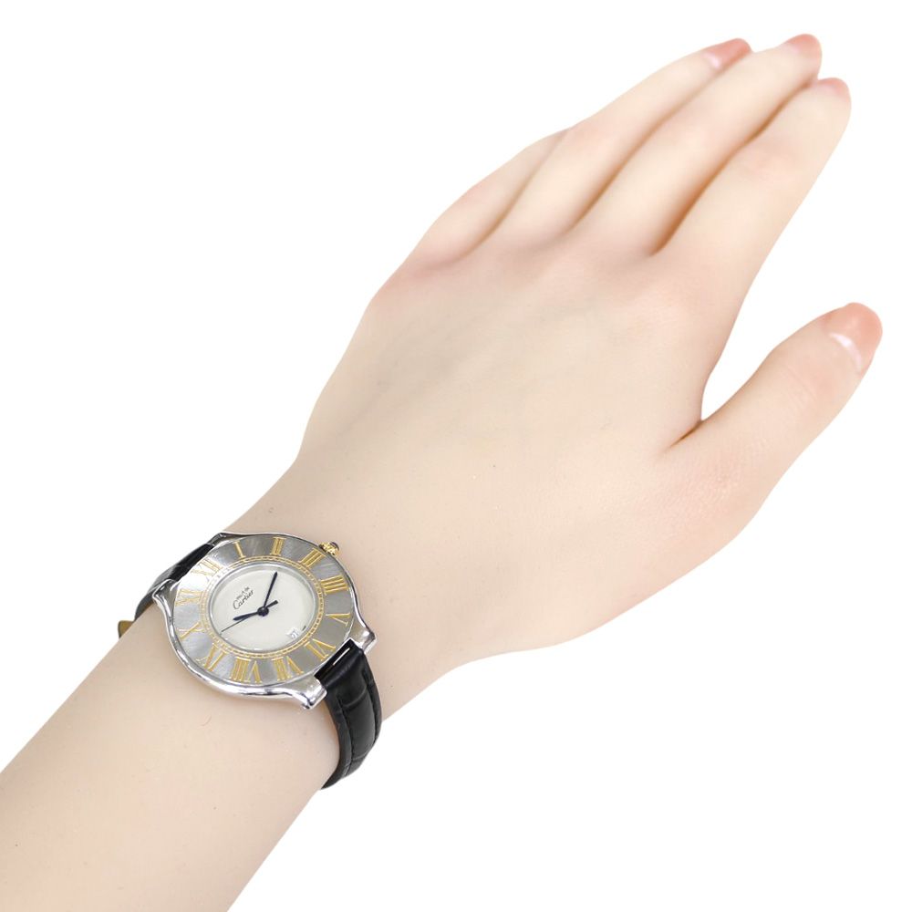 カルティエ マスト21 腕時計 時計 ステンレススチール 126 000P