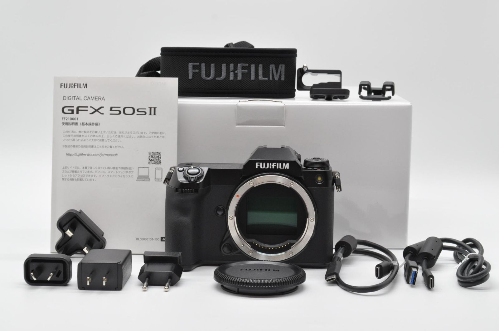 極上美品！！＞ FUJIFILM フジフィルム GFX 50S II ボディ ※※ショット