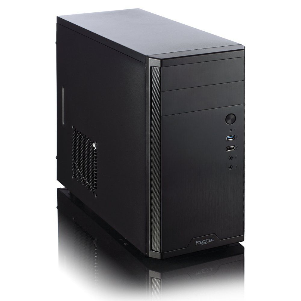 人気 Fractal Design Core 1100 マイクロタワー型PCケース CS4792 FD-CA-CORE-1100-BL ブラック