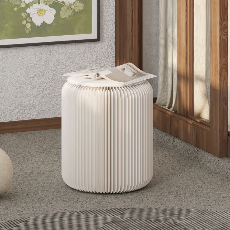 ペーパースツール椅子1人用クッション付き折りたたみスツール待合室椅子美容室玄関 ペーパースツール 椅子 1人用 クッション付き 背もたれなし