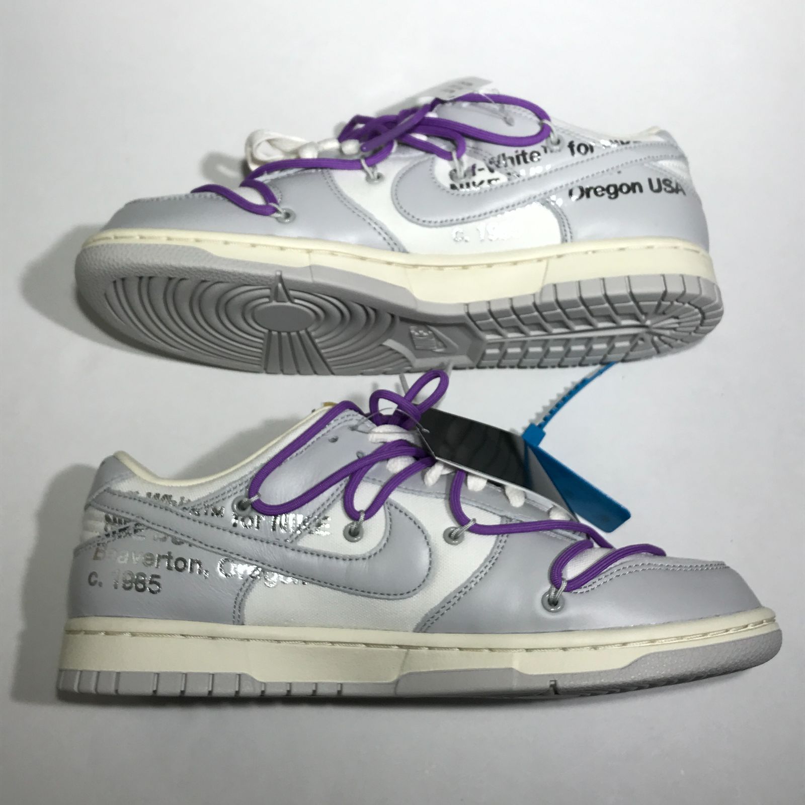 城東80-004】 NIKE × Off-White Dunk Low ナイキ オフホワイト 