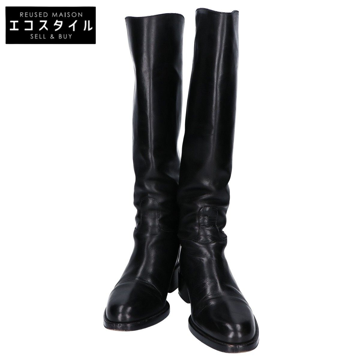 SARTORE サルトル シングルバックベルト ロングブーツ 35 1/2