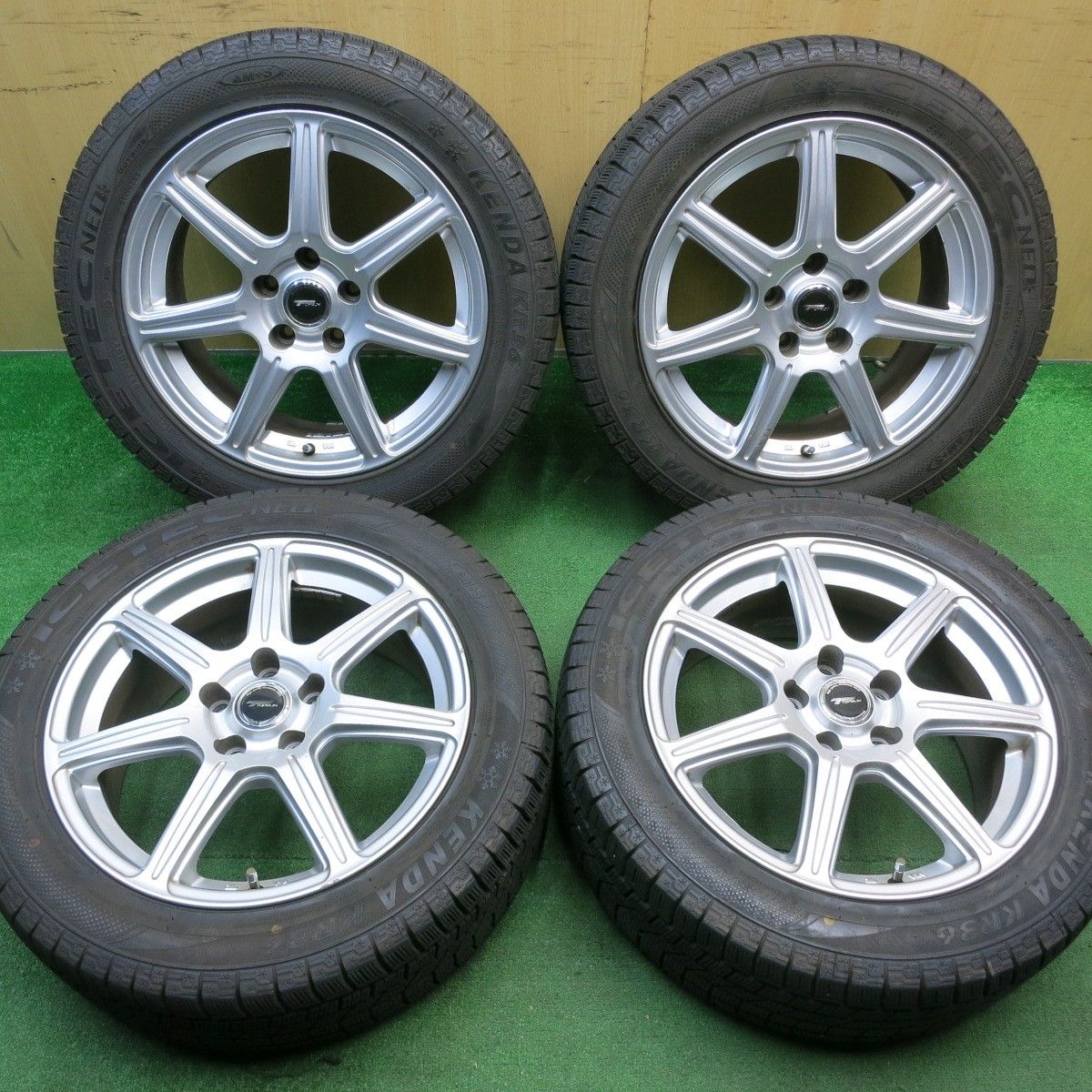 4本価格 22年 スタッドレス 215|55R17 ケンダ KR36 アイステック ネオ TOPRUN トップラン 17インチ PCD114.3|5H 5042101NJス