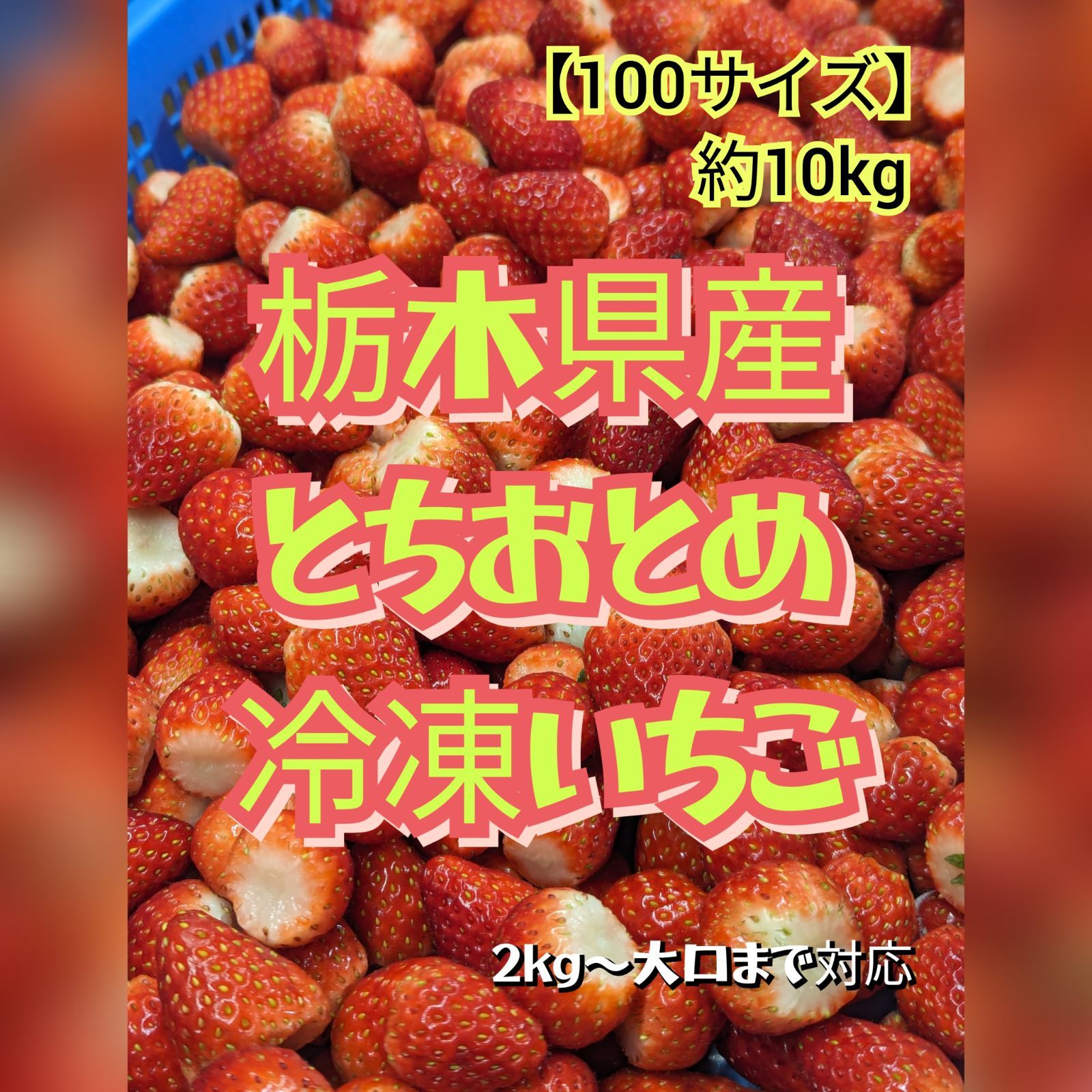 冷凍いちご とちおとめ 12kg