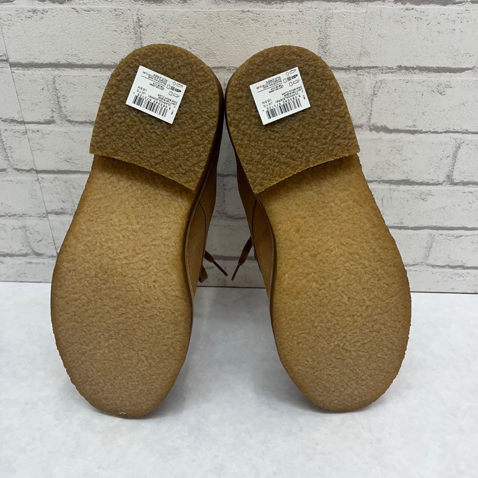Clarks クラークス Clarkdale Derby ダービー シューズ クレープ ソール 26cm 靴 定価27,500円 ブラウン