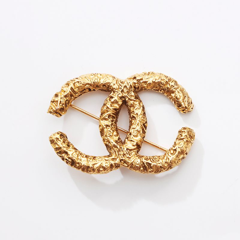 CHANEL シャネル ブローチ 溶岩 ココマーク 93A - メルカリ