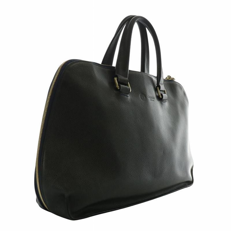 ガンゾ GANZO GUD ブリーフケース ビジネスバッグ 丸胴 ハンド レザー