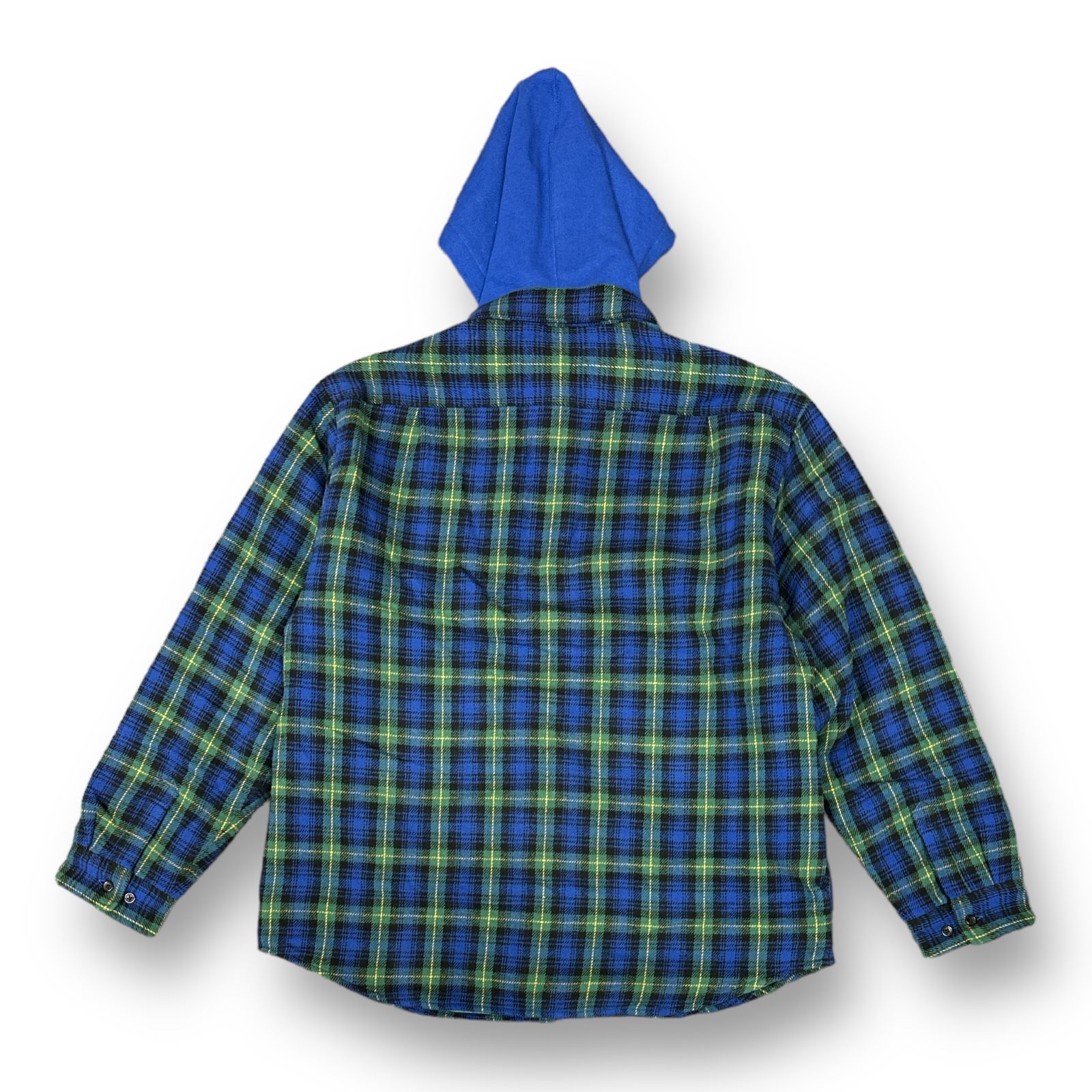 23FW Supreme Tartan Flannel Hooded shirt