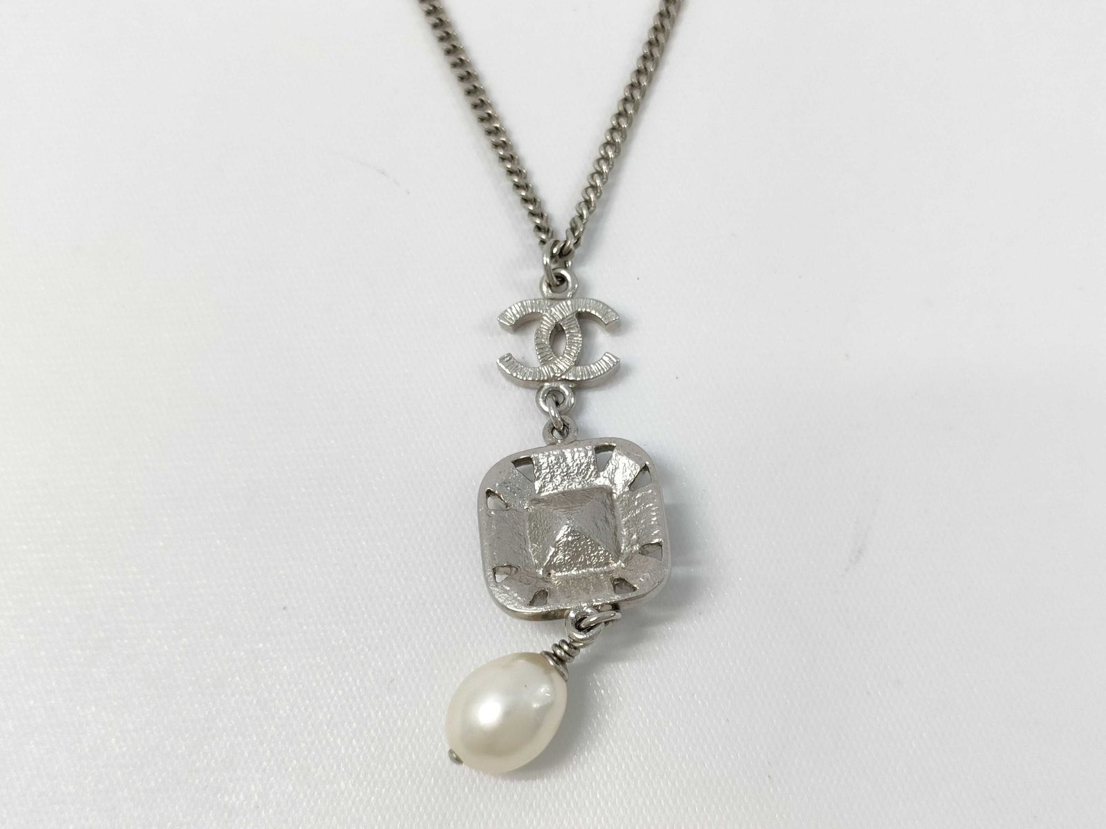 シャネル ネックレス ラインストーン ココマーク 09P