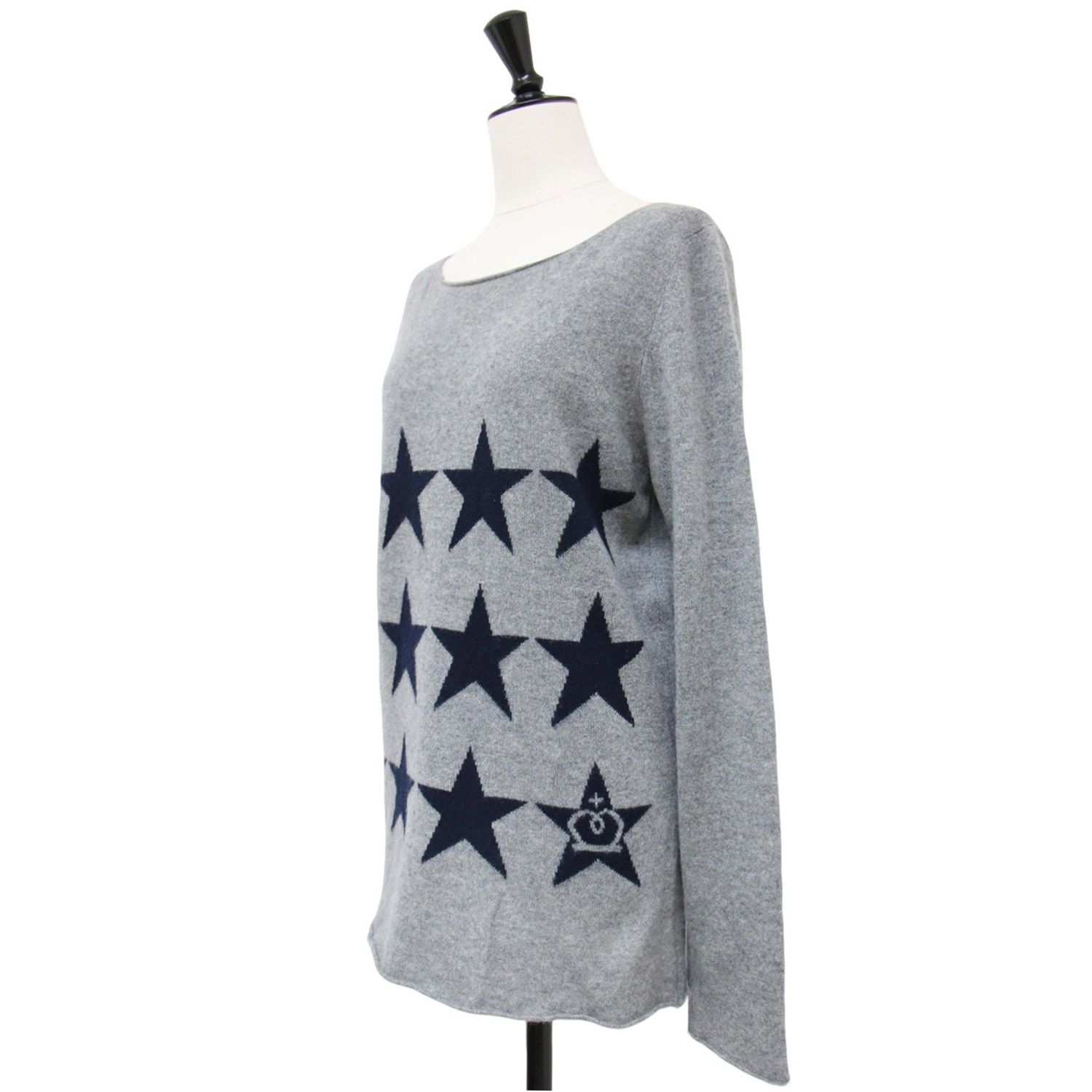 クイーンベル カシミヤ ニット グレー 【公式通販】